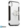 Чехол для моб. телефона BeCover Magnetic Ring Stand Apple iPhone X/XS Silver (701785) (701785) - 1