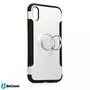 Чехол для моб. телефона BeCover Magnetic Ring Stand Apple iPhone X/XS Silver (701785) (701785) - 1