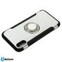 Чехол для моб. телефона BeCover Magnetic Ring Stand Apple iPhone X/XS Silver (701785) (701785) - 3