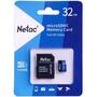 Карта памяти Netac 32GB microSD class 10 UHS-I U1 (NT02P500STN-032G-R) - 1