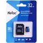Карта памяти Netac 32GB microSD class 10 UHS-I U1 (NT02P500STN-032G-R) - 1