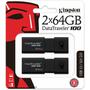 USB флеш накопитель Kingston 2x64GB DataTraveler 100 G3 USB 3.0 (DT100G3/64GB-2P) - 6
