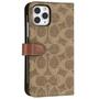 Чехол для моб. телефона Coach Folio Case for Apple iPhone 11 Pro - Signature C Khaki (CIPH-019-SCKHK) - 1