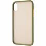 Чехол для моб. телефона Gelius Bumper Mat Case for iPhone X/XS Green (00000080165) - 1
