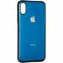 Чехол для моб. телефона Gelius Metal Glass Case for iPhone X/XS Blue (00000077020) - 2