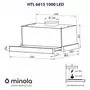 Вытяжка кухонная Minola HTL 6615 I 1000 LED - 9