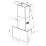 Вытяжка кухонная Pyramida V2-60 WH - 7