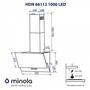 Вытяжка кухонная Minola HDN 66112 BL 1000 LED - 10