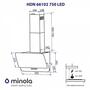 Вытяжка кухонная Minola HDN 66102 BL 1000 LED - 10