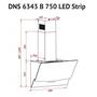 Вытяжка кухонная Perfelli DNS 6343 B 750 IV LED Strip - 7