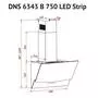 Вытяжка кухонная Perfelli DNS 6343 B 750 IV LED Strip - 7