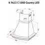 Вытяжка кухонная Perfelli K 9622 C IV 1000 COUNTRY LED - 10