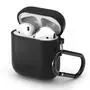 Чехол Spigen AirPods Silicone, Black (066CS24808) - 1