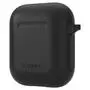 Чехол Spigen AirPods Silicone, Black (066CS24808) - 2
