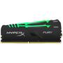 Модуль памяти для компьютера DDR4 64GB (2x32GB) 3600 MHz HyperX Fury RGB Black Kingston Fury (ex.HyperX) (HX436C18FB3AK2/64) - 3