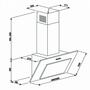 Вытяжка кухонная Eleyus VERTICAL 700 50 BG (VERTICAL70050BG) - 3
