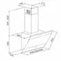 Вытяжка кухонная Eleyus Focus 700 50 IS+BL (Focus70050IS+BL) - 3