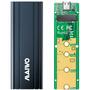 Карман внешний Maiwo M.2 SSD NVMe (PCIe) — USB 3.1 Type-C (K1686P space grey) - 5