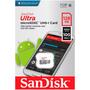 Карта памяти SanDisk 128GB microSD class 10 Ultra Light (SDSQUNR-128G-GN6MN) - 1