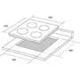 Варочная поверхность Borgio 6192-15 FFD ivory Glass - 4