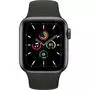 Смарт-часы Apple Watch SE GPS, 44mm Space Gray Aluminium Case with Black Spor (MYDT2UL/A) - 1
