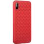 Чехол для моб. телефона Armorstandart Braid iPhone X/XS Red (ARM50731) - 1