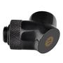Фитинг для СВО ThermalTake Pacific G1/4 90 Degree Adapter - Black (CL-W052-CU00BL-A) - 1