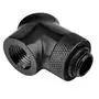 Фитинг для СВО ThermalTake Pacific G1/4 90 Degree Adapter - Black (CL-W052-CU00BL-A) - 2