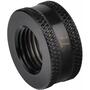 Фитинг для СВО ThermalTake Pacific G1/4 Female to Female 10mm Extender -Black (CL-W048-CU00BL-A) - 1