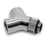 Фитинг для СВО EKWB EK-AF Y-Splitter Rotary 2F-1M G1/4 - Nickel (3831109846971) - 1