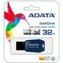 USB флеш накопитель ADATA 32GB DashDrive UV100 Blue USB 2.0 (AUV100-32G-RBL) - 3
