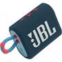 Акустическая система JBL Go 3 Blue Coral (JBLGO3BLUP) - 9