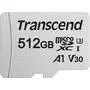 Карта памяти Transcend 512GB microSDXC Class 10 U3 (TS512GUSD300S-A) - 1