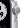 Смарт-часы Apple Watch Nike Series 6 GPS 40mm Silver Aluminium Case with Pur (M00T3UL/A) - 2
