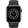 Смарт-часы Apple Watch Series 6 GPS, 40mm Space Gray Aluminium Case with Blac (MG133UL/A) - 1