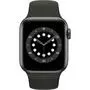 Смарт-часы Apple Watch Series 6 GPS, 40mm Space Gray Aluminium Case with Blac (MG133UL/A) - 1