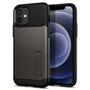 Чехол для моб. телефона Spigen iPhone 12 / 12 Pro Slim Armor, Gunmetal (ACS01524) - 7