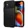 Чехол для моб. телефона Spigen iPhone 12 mini Slim Armor, Black (ACS01545) - 7