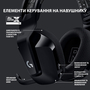Наушники Logitech G733 Lightspeed Wireless RGB Gaming Headset Black (981-000864) - 4