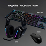 Наушники Logitech G733 Lightspeed Wireless RGB Gaming Headset Black (981-000864) - 7