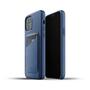 Чехол для моб. телефона Mujjo iPhone 12 / 12 Pro Full Leather Wallet, Monaco Blue (MUJJO-CL-008-BL) - 1