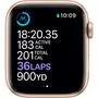 Смарт-часы Apple Watch Series 6 GPS, 44mm Gold Aluminium Case with Pink Sand (M00E3UL/A) - 3