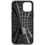 Чехол для моб. телефона Spigen iPhone 12 / 12 Pro Liquid Air, Matte Black (ACS01701) - 1