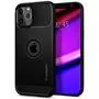 Чехол для моб. телефона Spigen iPhone 12 / 12 Pro Rugged Armor, Matte Black (ACS01700) - 7