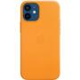 Чехол для моб. телефона Apple iPhone 12 mini Leather Case with MagSafe - California Poppy (MHK63ZM/A) - 1