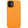 Чехол для моб. телефона Apple iPhone 12 mini Leather Case with MagSafe - California Poppy (MHK63ZM/A) - 4