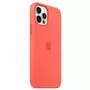 Чехол для моб. телефона Apple iPhone 12 Pro Max Silicone Case with MagSafe - Pink Citrus (MHL93ZM/A) - 1