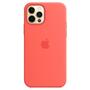 Чехол для моб. телефона Apple iPhone 12 Pro Max Silicone Case with MagSafe - Pink Citrus (MHL93ZM/A) - 3