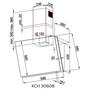 Вытяжка кухонная Kernau KCH 3060 B - 2