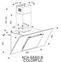 Вытяжка кухонная Kernau KCH 6560 B COLORFUL - 4